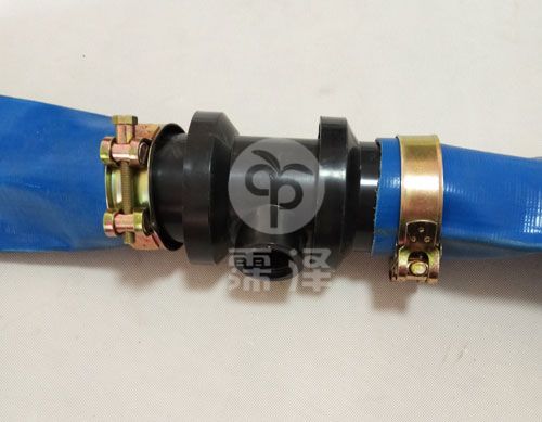 内丝三通和水带连接